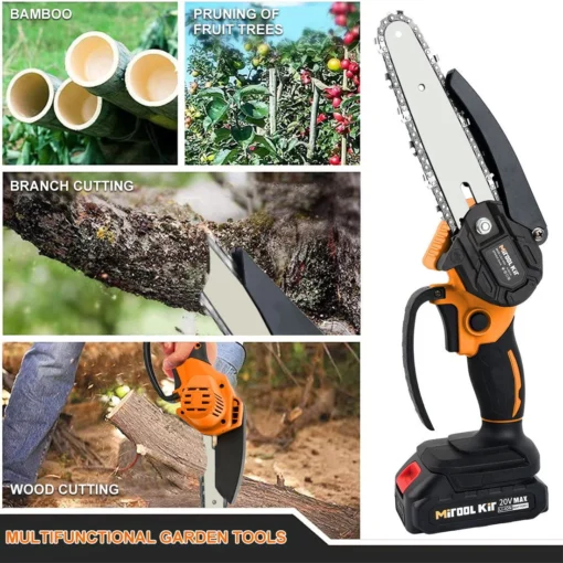 Cordless Mini Electric Cordless Chainsaw - Image 3