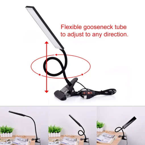 LED Desk Lamp Flexible Reading Light - Image 6