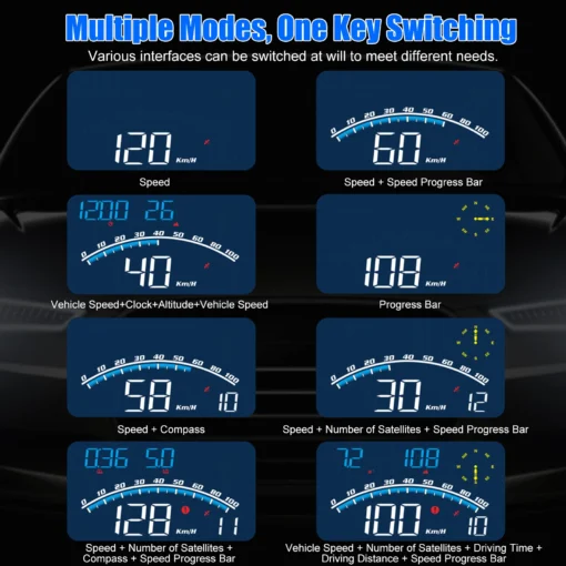 Digital Car HUD Head Up Display - Image 3