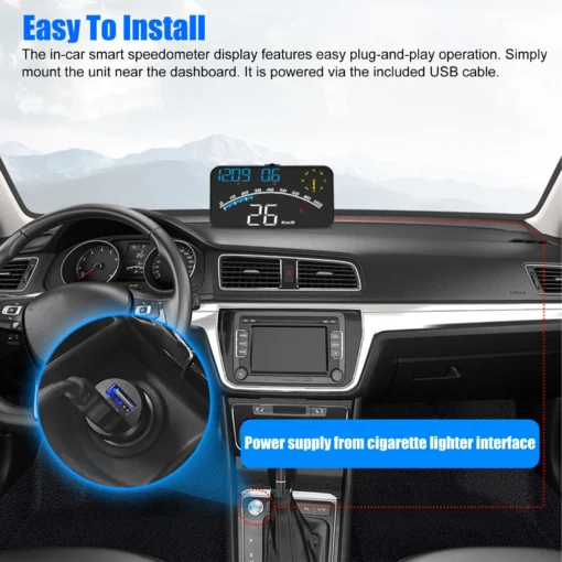 Digital Car HUD Head Up Display - Image 5