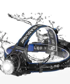 25000LM LED Headlamp Rechargeable Headlight