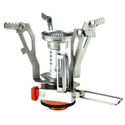 Small Portable Backpacking Camping Gas Stove Burner