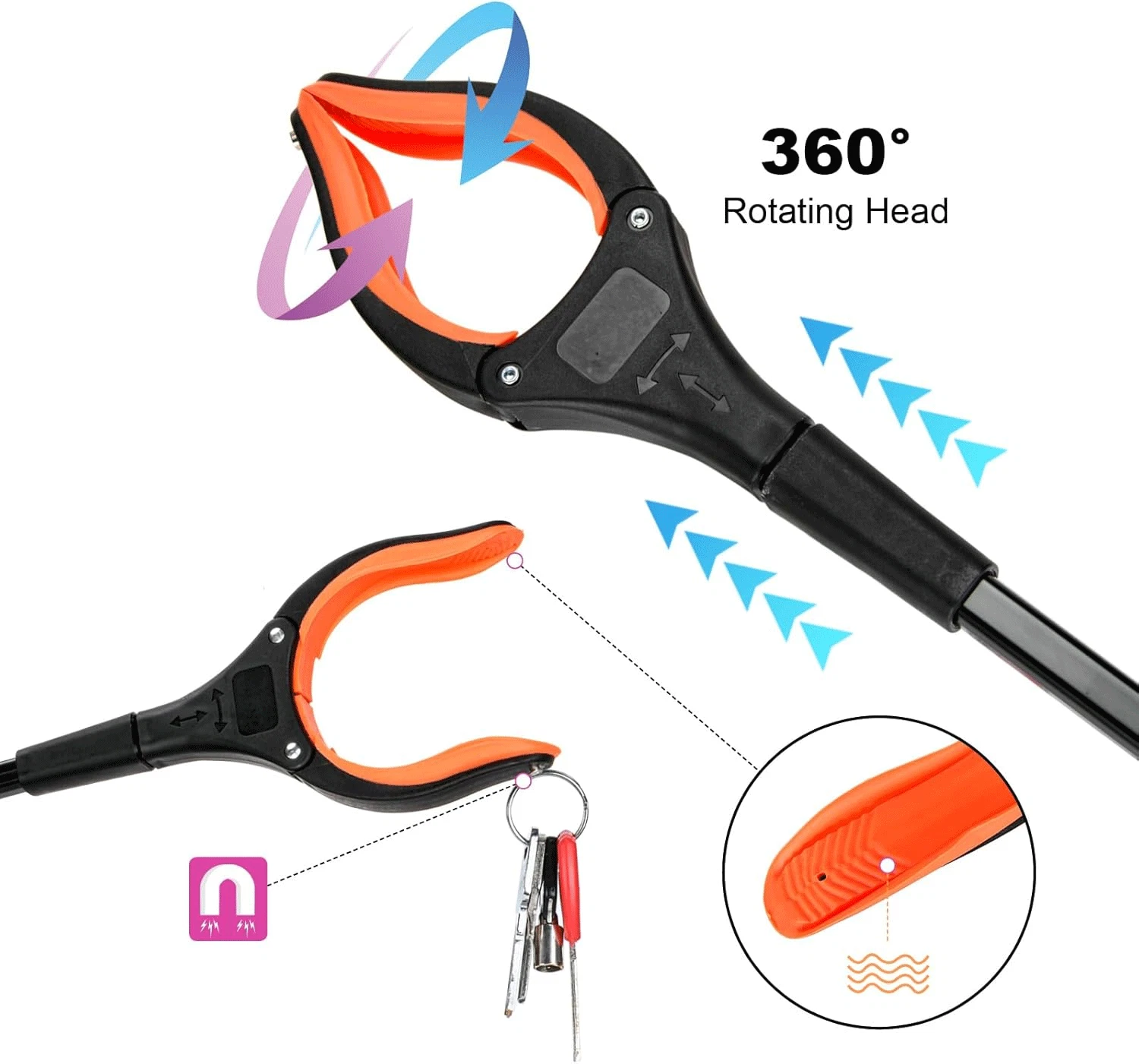 32’’ Grabber Pick Up Reaching Tool - Image 2