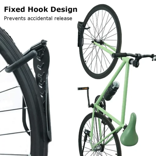Wall Mounted Bike Hanger Hook Rack - Image 5