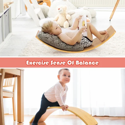 Wooden Wobble Balance Board - Image 10