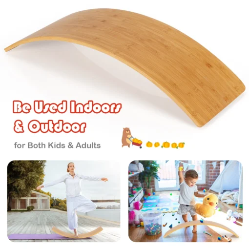 Wooden Wobble Balance Board - Image 7