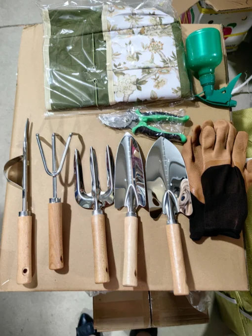 Ultimate Gardening Tote Hand Tool Set 9 pcs - Image 5