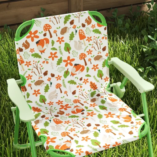 Kids Outdoor Picnic Bench Table Set With Umbrella - Image 7