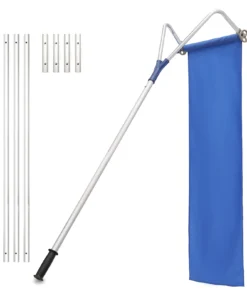 Heavy Duty Telescoping Roof Snow Remover Shovel Rake