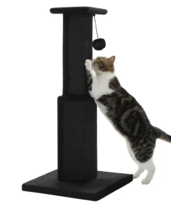 Ultimate Tall Cat Scratching Post Tower 32 in