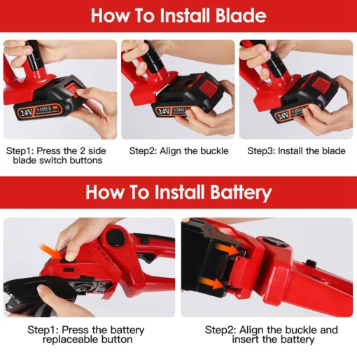 2-in-1 Cordless Grass Shears and Hedge Trimmer - Image 8