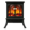 1500W Electric Infrared Fireplace Heater with 3D Flame