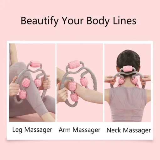 Premium Handheld Trigger Point Muscle Recovery Massage Roller - Image 11