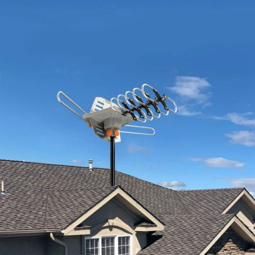 990 Mile Outdoor Amplified  HD TV Antenna UHF VHF 4k - Image 2
