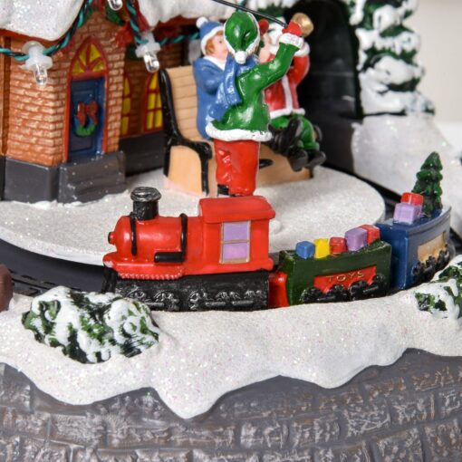 Premium LED Pre Lit Christmas Vacation Village House - Image 4