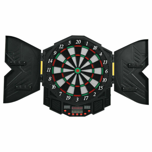 Professional Complete Electronic Dart Board Cabinet Set - Image 2