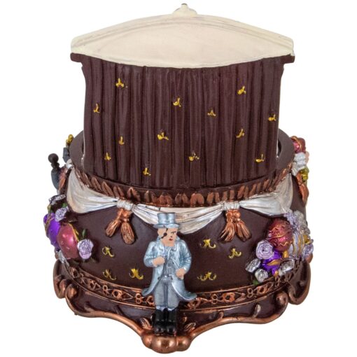 Christmas Wind Up Ballerina Musical Box 5" - Image 2