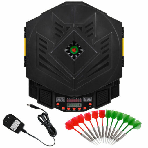 Professional Complete Electronic Dart Board Cabinet Set - Image 7