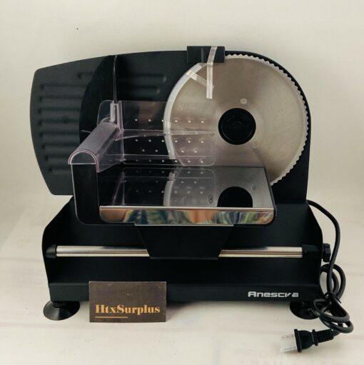 Portable Compact Electric Home Meat Brisket Deli Slicer 7.5"