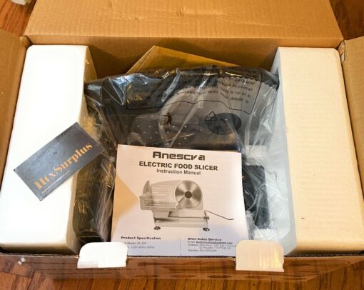 Portable Compact Electric Home Meat Brisket Deli Slicer 7.5" - Image 2