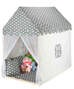 Kids Indoor Pop Up Spacious Castle Play Tent House