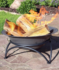 Portable Small Outdoor Backyard Wood Burning Fire Pit