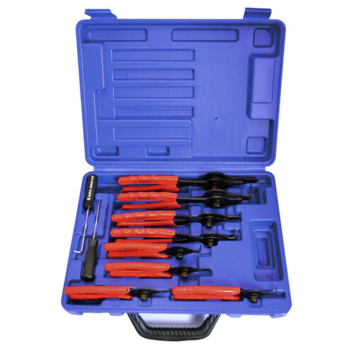 Heavy Duty Pneumatic Snap Ring Pliers Set 10pc
