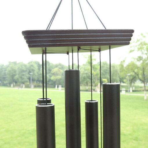 Large Outdoor Metal Tube Bass Sympathy Wind Chimes - Image 3
