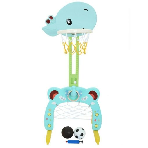 Kids 4 in 1 Indoor Basketball Hoop Goal - Image 4