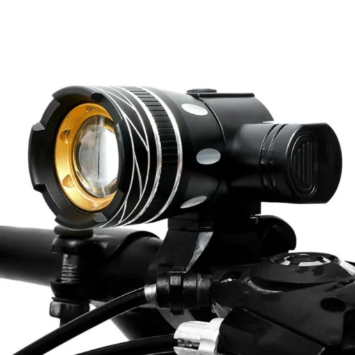 Super Bright 40000LM LED Bike Headlight – USB & Waterproof
