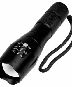 Super Bright LED Tactical Flashlight Rechargeable