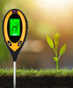 4 in 1 PH Tester Soil Water Moisture Light Test Meter for Garden Plant Seeding