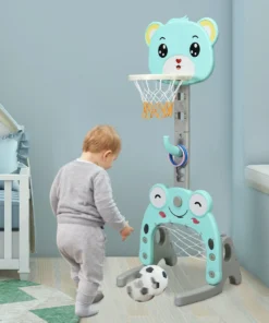 Kids 3 in 1 Indoor Basketball Hoop Goal