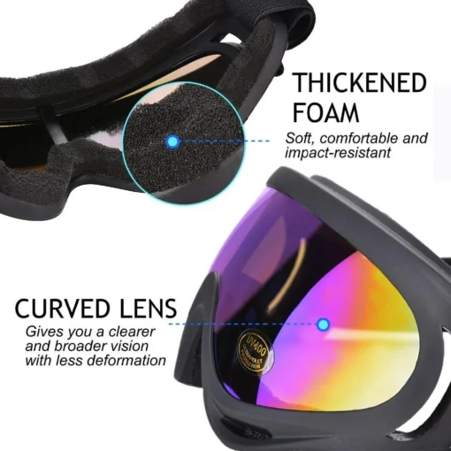 Professional Ski Goggles Winter Snow Anti Fog Dual Lens UV Protection - Image 6