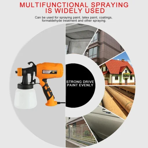 Electric Handheld Indoor House Paint Sprayer - Image 9
