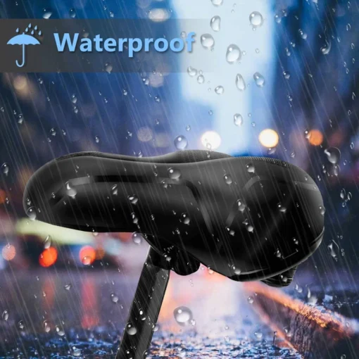Comfortable Padded Cushion Mountain Bike Gel Seat - Image 4