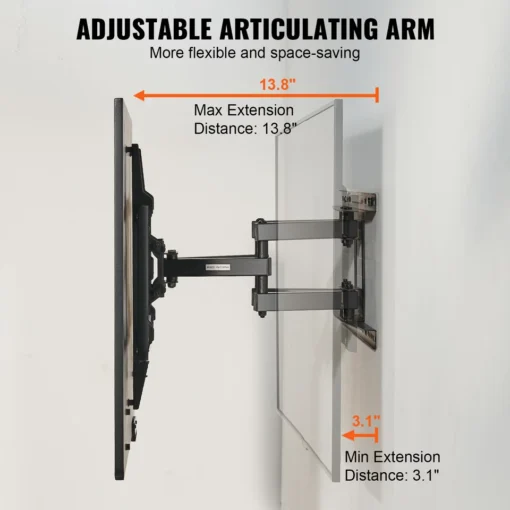 Heavy Duty Full Motion TV Wall Mount Stand 37-75 Inch - Image 3