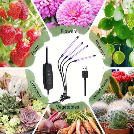 Plant LED Indoor Grow Lights - Image 7