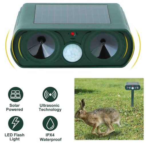 Solar Powered and Ultrasonic Animal Repellent - Image 10