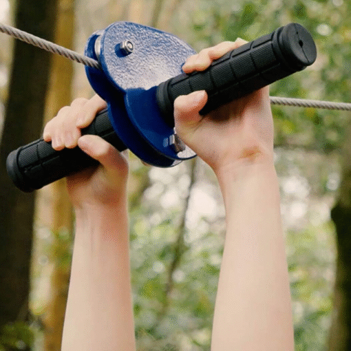 Premium Home Backyard Zipline Kit 60' - Image 4