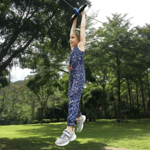 Premium Home Backyard Zipline Kit 60' - Image 2